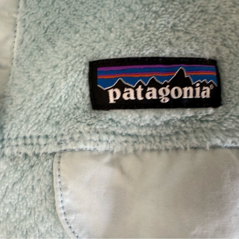 PATAGONIA Re-Tool Snap-T Fleece Pullover Womens XS Teal Polartec. 1238 - Picture 3 of 4